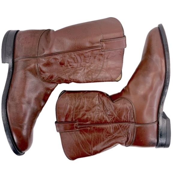 Justin Boots Men’s Roper Western Boots - Picture 3 of 15
